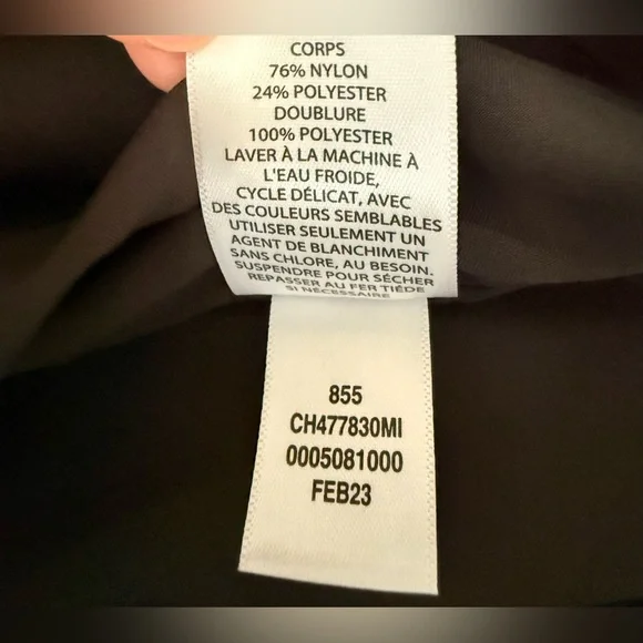 Chelsea 28 Ruffle Cap Sleeve Organza Midi Dress Large Black - Picture 10 of 13